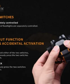 Fenix HM65R Rechargeable Headlamp + E-Lite Combo Headlamps 19 Fenix HM65R Rechargeable Headlamp + E-Lite Combo Headlamps