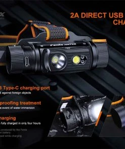 Headlamps FENIX HM70R RECHARGEABLE HEADLAMP 26 Headlamps FENIX HM70R RECHARGEABLE HEADLAMP