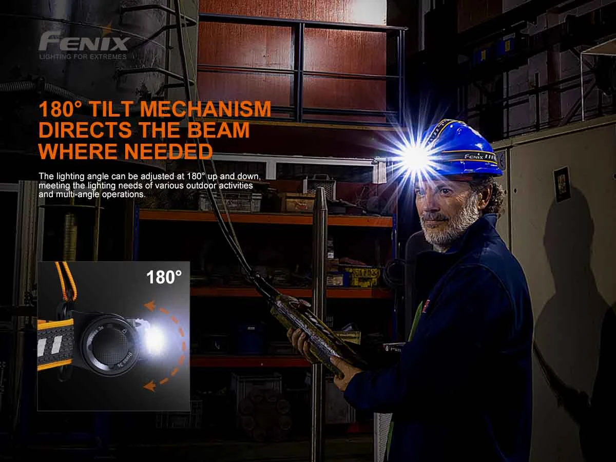 Headlamps FENIX HM70R RECHARGEABLE HEADLAMP 6 Headlamps FENIX HM70R RECHARGEABLE HEADLAMP