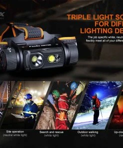 Headlamps FENIX HM70R RECHARGEABLE HEADLAMP 20 Headlamps FENIX HM70R RECHARGEABLE HEADLAMP