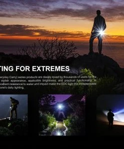 Fenix E05R 400 Lumens Mini Rechargeable Flashlight Flashlights
