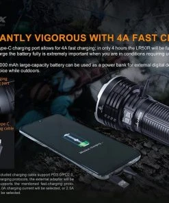 Fenix LR50R 12000 Lumen Multifunctional Search Light