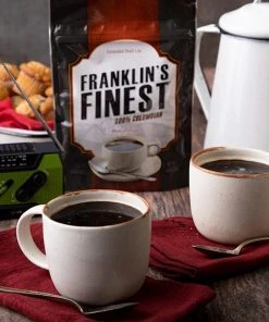 Franklin's Finest Survival Coffee (720 Servings, 1 Bucket) Food & Food Storage