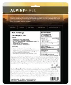 AlpineAire Pork Jambalaya