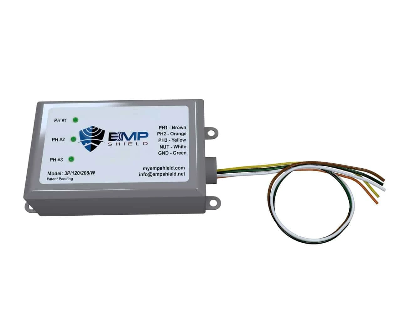 EMP Shield 3-Phase EMP & Lightning Protection With CME Defense (120V) 2 EMP Shield 3-Phase EMP & Lightning Protection With CME Defense (120V)