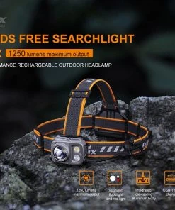 Fenix HP16R High-Performance Rechargeable Outdoor Headlamp Headlamps
