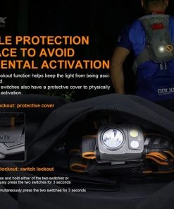 Fenix HP16R High-Performance Rechargeable Outdoor Headlamp Headlamps