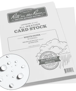 Rite In The Rain Weatherproof Card Stock, 8.5 In. X 11 In. Waterproof Notebooks