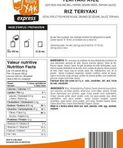 HAPPY YAK TERIYAKI RICE Food & Food Storage