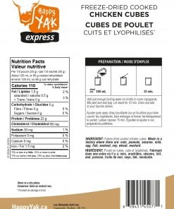 HAPPY YAK COOKED CHICKEN CUBES