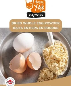 Food & Food Storage HAPPY YAK DRIED WHOLE EGG POWDER