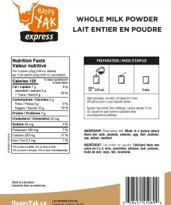 Food & Food Storage HAPPY YAK WHOLE MILK POWDER 7 Food & Food Storage HAPPY YAK WHOLE MILK POWDER