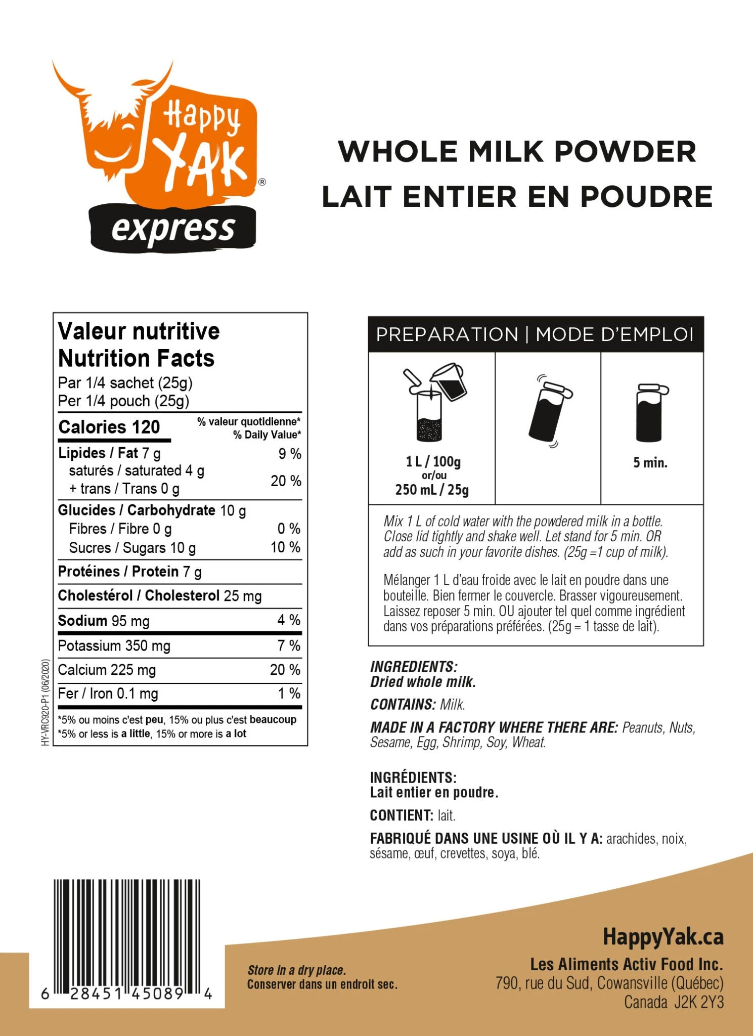 Food & Food Storage Happy Yak Vege-Sport Kit 10 Food & Food Storage Happy Yak Vege-Sport Kit