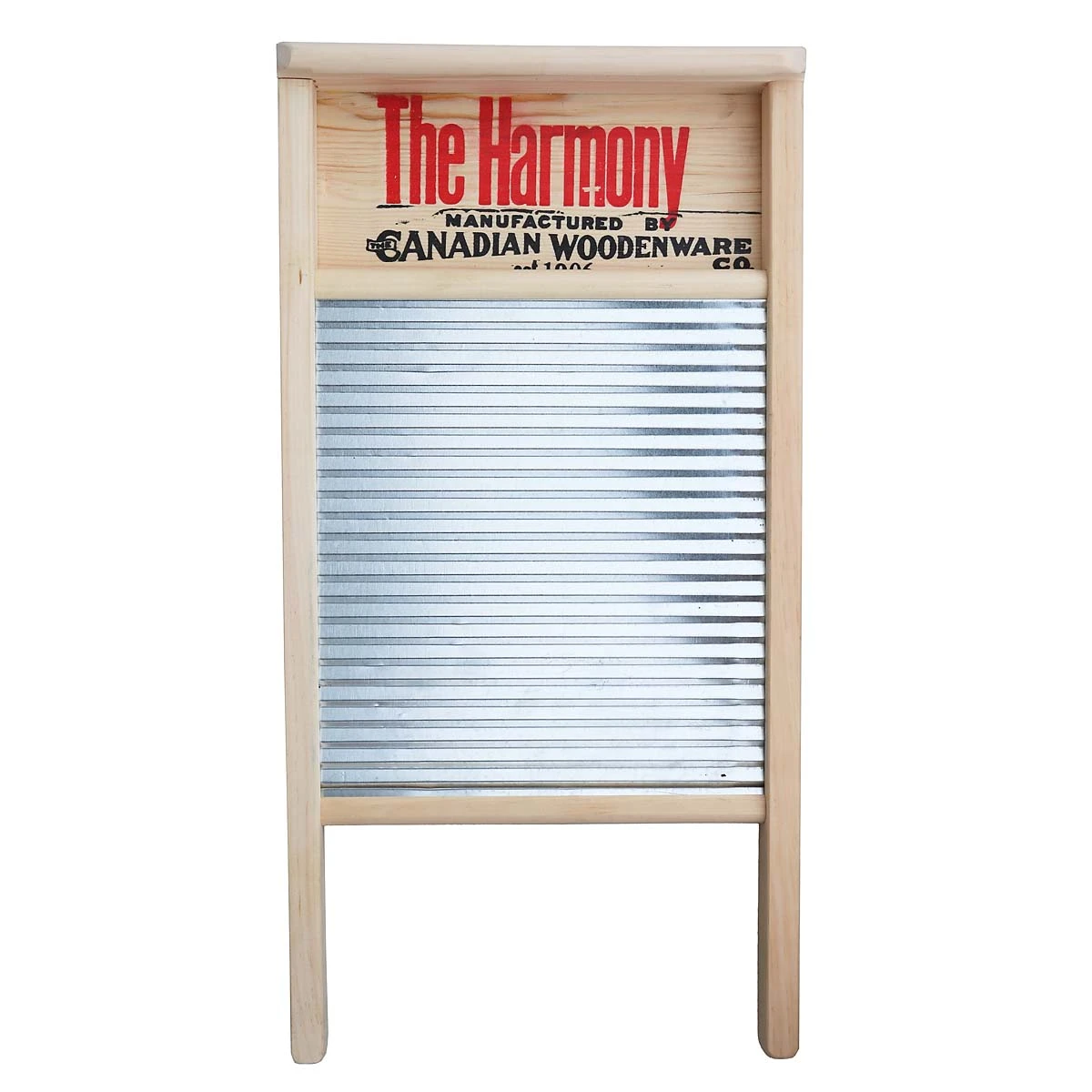 Home, Farm & Garden Canadian Woodenware Harmony Metal Washboard 1 Home, Farm & Garden Canadian Woodenware Harmony Metal Washboard