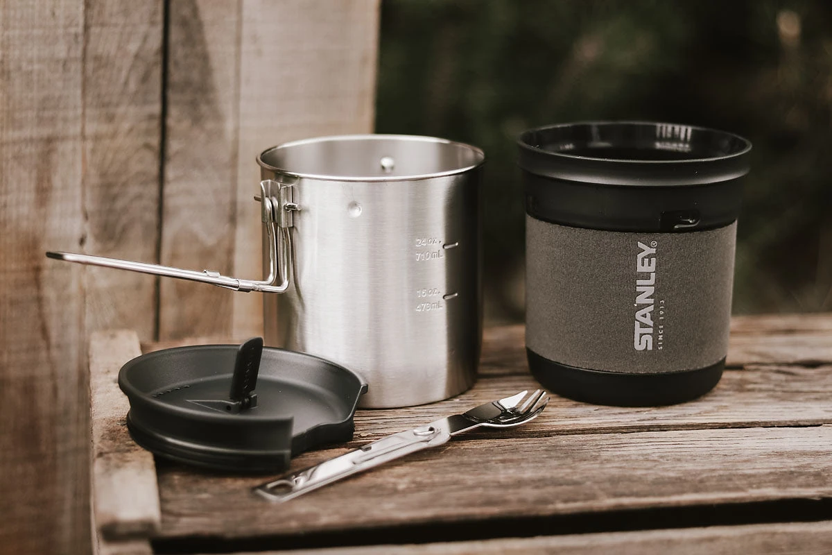 STANLEY ADVENTURE BOWL + SPORK COMPACT COOKSET 24 OZ Gear 5 STANLEY ADVENTURE BOWL + SPORK COMPACT COOKSET 24 OZ Gear