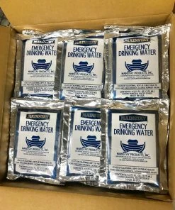 Drinks Mainstay Emergency Drinking Water - 125 ML Packet (Case Of 60)