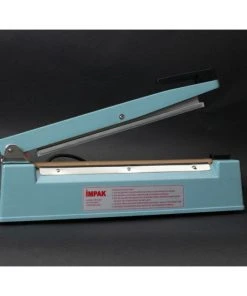 IMPAK 12" Tabletop Hand Impulse Sealer - 5mm Seal With Spare Parts Kit