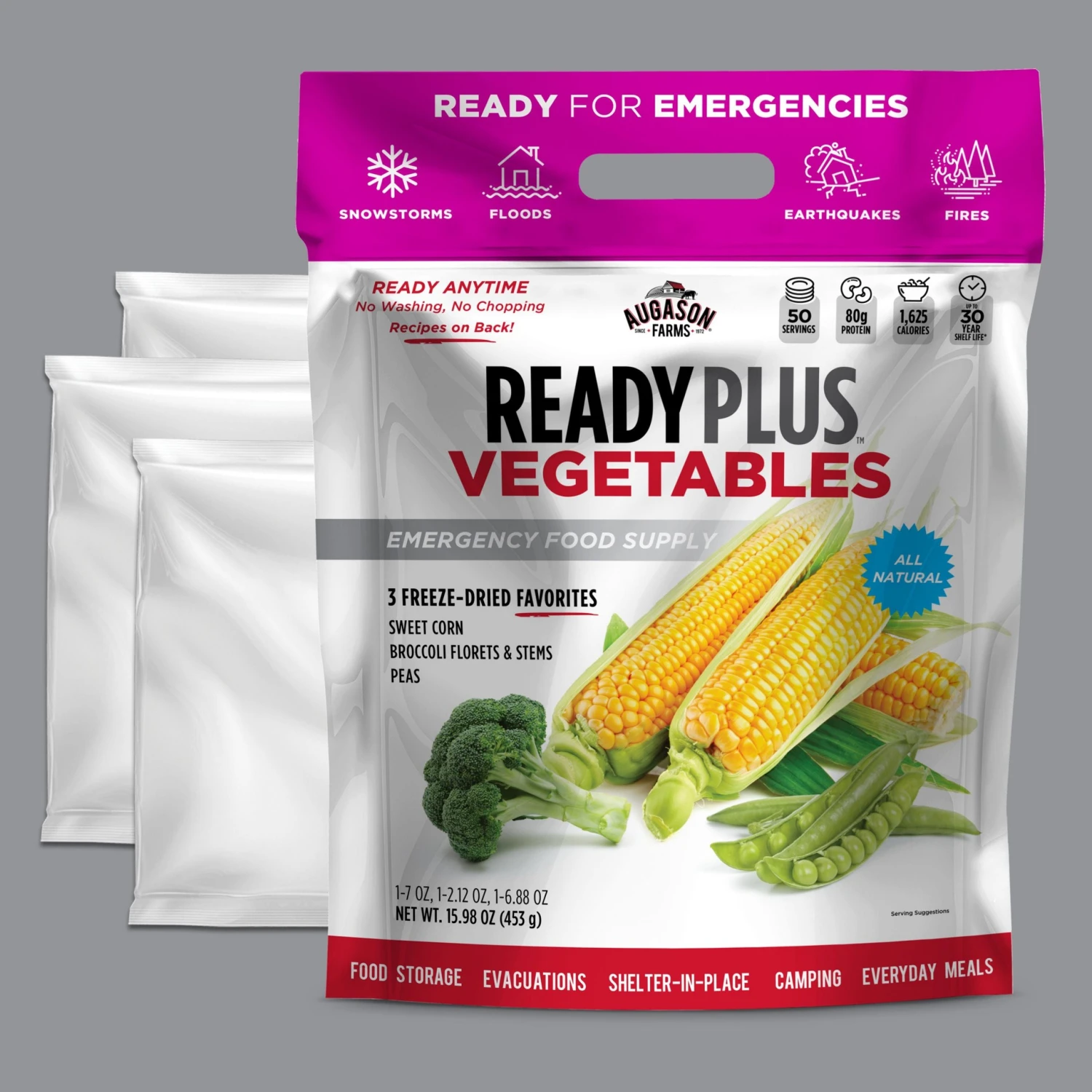 Augason Farms Vegetable Variety Pouch 3 Augason Farms Vegetable Variety Pouch