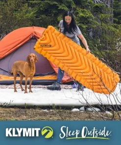 Klymit Insulated Static V Lite Sleeping Pad Camping & Hunting