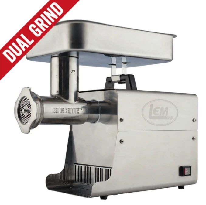 Food & Food Storage LEM DUAL GRIND #22 BIG BITE MEAT GRINDER - 1HP 1 Food & Food Storage LEM DUAL GRIND #22 BIG BITE MEAT GRINDER - 1HP
