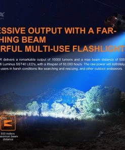 FENIX LR35R 10,000 LUMEN RECHARGEABLE FLASHLIGHT Flashlights