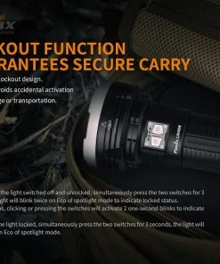 Flashlights Fenix LR40R Rechargeable 12000 Lumen Flashlight