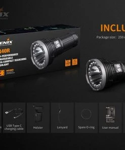 Flashlights Fenix LR40R Rechargeable 12000 Lumen Flashlight