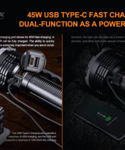 Flashlights Fenix LR80R 18000 Lumen Rechargeable Searchlight 27 Flashlights Fenix LR80R 18000 Lumen Rechargeable Searchlight