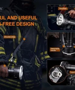 Flashlights Fenix LR80R 18000 Lumen Rechargeable Searchlight 31 Flashlights Fenix LR80R 18000 Lumen Rechargeable Searchlight