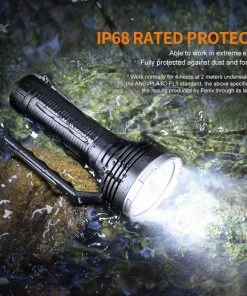 Flashlights Fenix LR80R 18000 Lumen Rechargeable Searchlight 32 Flashlights Fenix LR80R 18000 Lumen Rechargeable Searchlight