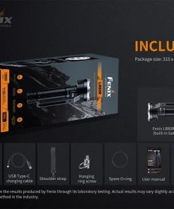 Flashlights Fenix LR80R 18000 Lumen Rechargeable Searchlight 36 Flashlights Fenix LR80R 18000 Lumen Rechargeable Searchlight