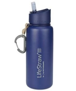LifeStraw Go Stainless Steel Filter Bottle 24oz Water