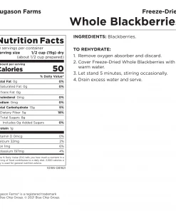Augason Farms Freeze Dried Blackberries