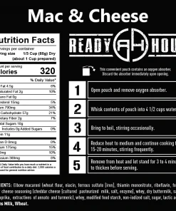 Long Term Food Kits Ready Hour 1 Year Emergency Food Supply