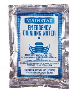 Mainstay Emergency Drinking Water - 125 ML Packet Drinks