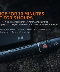Fenix PD36R 1600 Lumens Rechargeable Flashlight Flashlights 29 Fenix PD36R 1600 Lumens Rechargeable Flashlight Flashlights