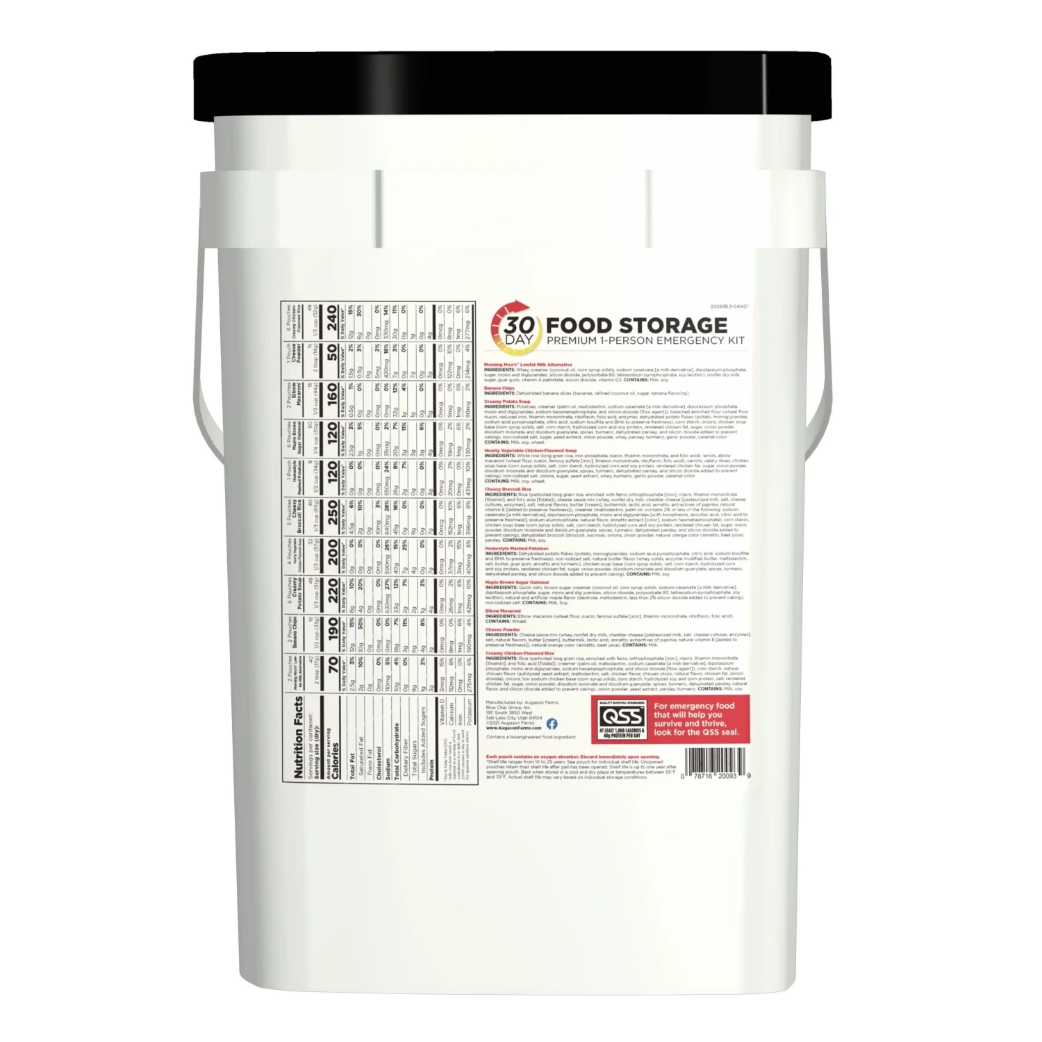 Food & Food Storage Augason Farms 3 Month Emergency Food Supply 3 Food & Food Storage Augason Farms 3 Month Emergency Food Supply
