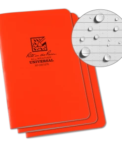 Rite In The Rain Weatherproof Stapled Notebook, 4.625 In. X 7 In. - 3 Pack