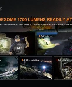 FENIX PD35 V3.0 1700 LUMENS RECHARGEABLE FLASHLIGHT