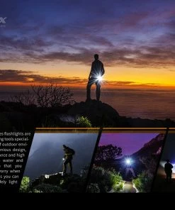 Flashlights FENIX PD40R V2.0 3000 LUMENS RECHARGEABLE FLASHLIGHT