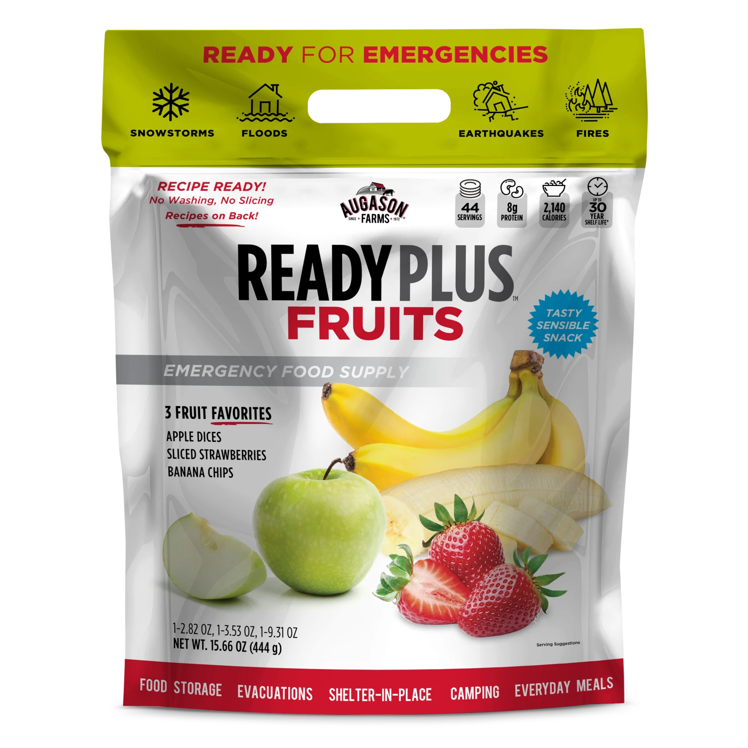 Augason Farms Fruit Variety Pouch Food & Food Storage 1 Augason Farms Fruit Variety Pouch Food & Food Storage