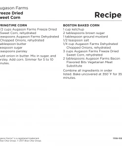 Augason Farms Freeze Dried Sweet Corn