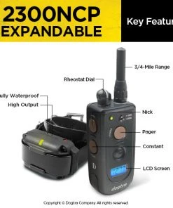 DOGTRA 2300NCP EXPANDABLE TRAINING SYSTEM Dogs