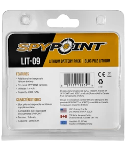 SPYPOINT LITHIUM BATTERY PACK 5 SPYPOINT LITHIUM BATTERY PACK
