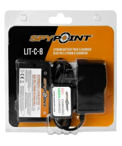 SPYPOINT LITHIUM BATTERY PACK AND CHARGER