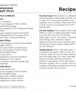 Augason Farms Dehydrated Apple Slices Food & Food Storage