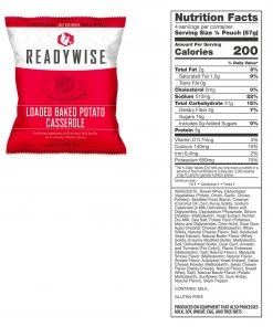 Food & Food Storage ReadyWise Package Of Long Term Emergency Food Supply - 240 Servings