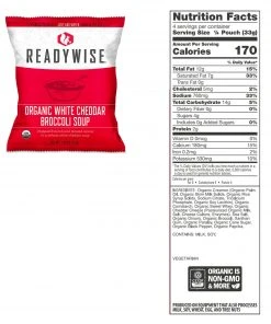 ReadyWise Organic Bucket - 90 Servings Food & Food Storage