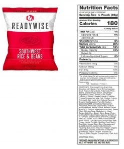 ReadyWise Emergency Survival Food Storage - 720 Servings