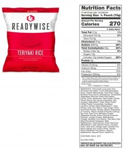Food & Food Storage ReadyWise Package Of Long Term Emergency Food Supply - 240 Servings